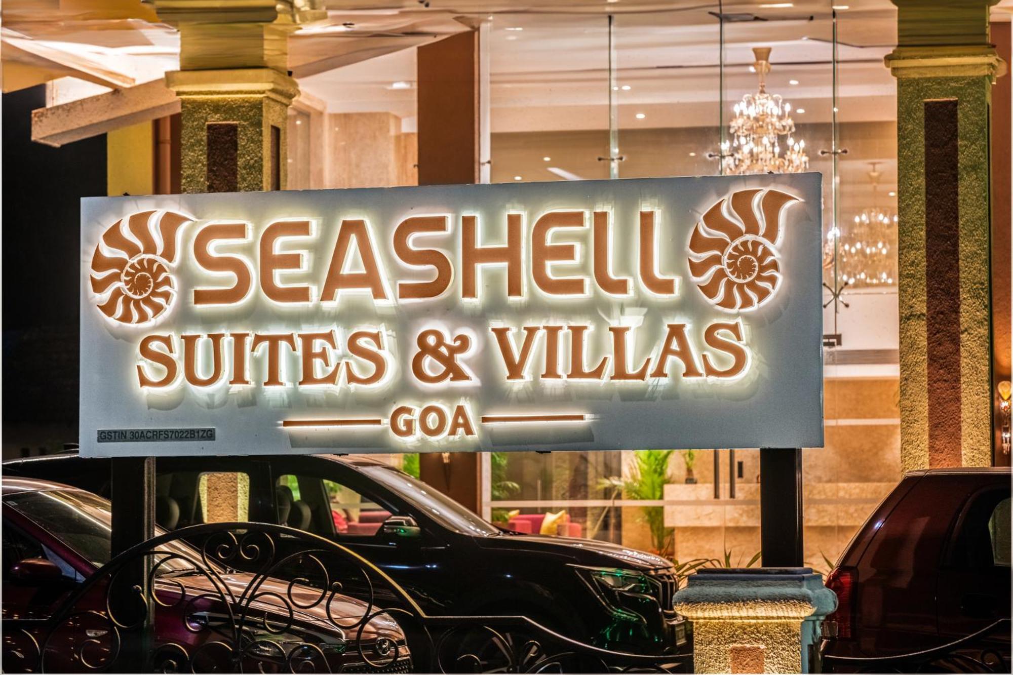 Seashell Suites And Villas- Candolim Goa Bagian luar foto